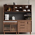 Middle Style Sideboard 3d model