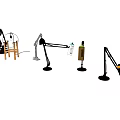 Industrial LOFT shaped table lamp table lamp 3d model