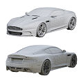 Aston Martin Cars Hyundai Cars 3d model