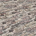 Decorative Stone Wall Components With Textured Surfaces And Various Color Options