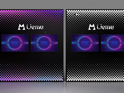 Commercial Equipment Miemu With Dual Screens And Modern Dot Pattern Lighting Effects 3d model