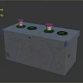 Electronic button key bomb key 3d model