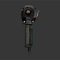 Heavy Duty Electric Drill With Spiral Drill Bit And Ergonomic Handle Design