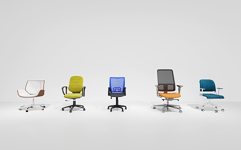 Modern office chair 3d model