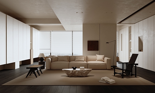 The Silent Living Room 3d model