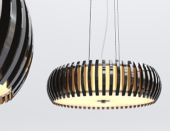 Modern chandelier ring chandelier 3d model