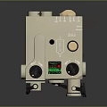 Industrial Electronic Control Device With Knobs Buttons And Digital
