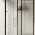 Glass partition combination 3d model
