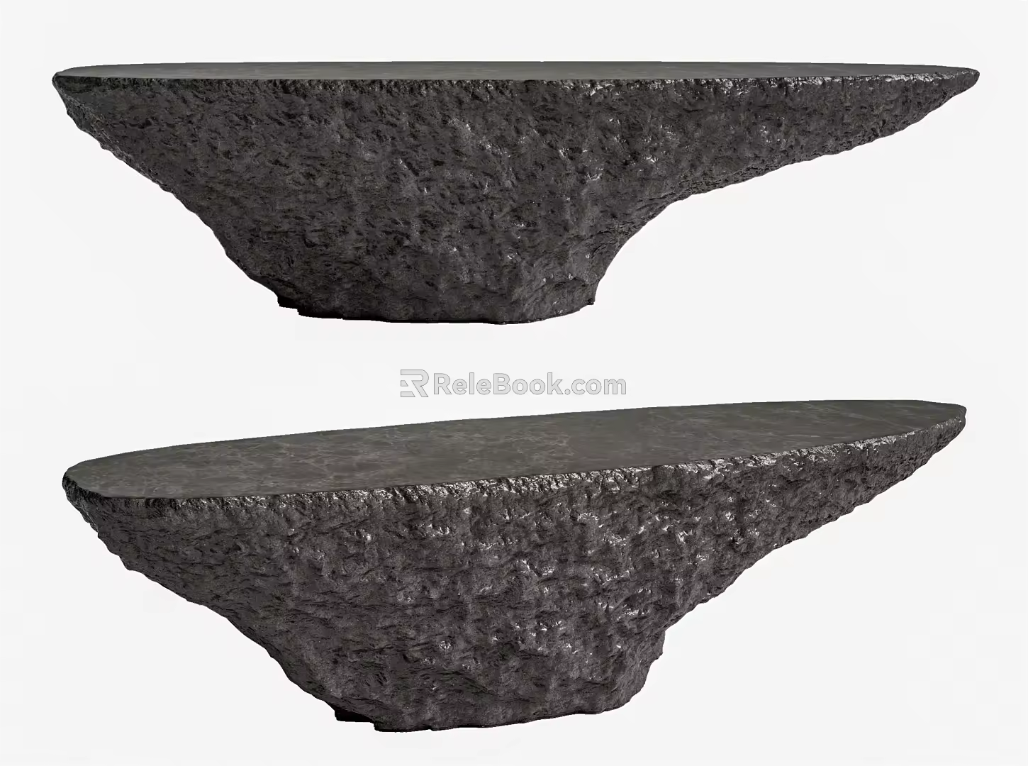 Modern Reception Desk Stone Reception Desk 3d model