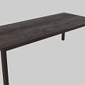 Modern Dining Table Design With Woven Legs And Wooden Top In Two Sizes