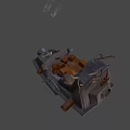 Steampunk Kart 3d model