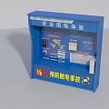 Blue Electrical Safety Experience Cabin With Prevention Illustrations And Equipment