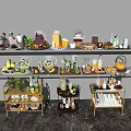 Modern Beverage Juice 3d model
