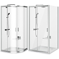 Modern Shower Sauna Ravak Shower Room Shower Shower System 3d model