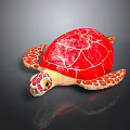 Turtle Cartoon Turtle Snapping Turtle Chickbill Turtle Reptile Cold Blooded Animal Reptile Class 3d model