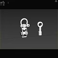 Industrial Equipment Stainless Steel Heavy Duty Shackle and Lifting Connector Parts