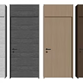 Stylish Hinged Doors In Various Colors And Materials For Modern Home Interior