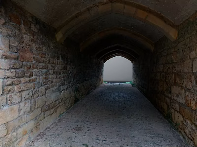 Modern Home Living Supplies For Open Kitchen With Marble Island And Cabinets 3d model