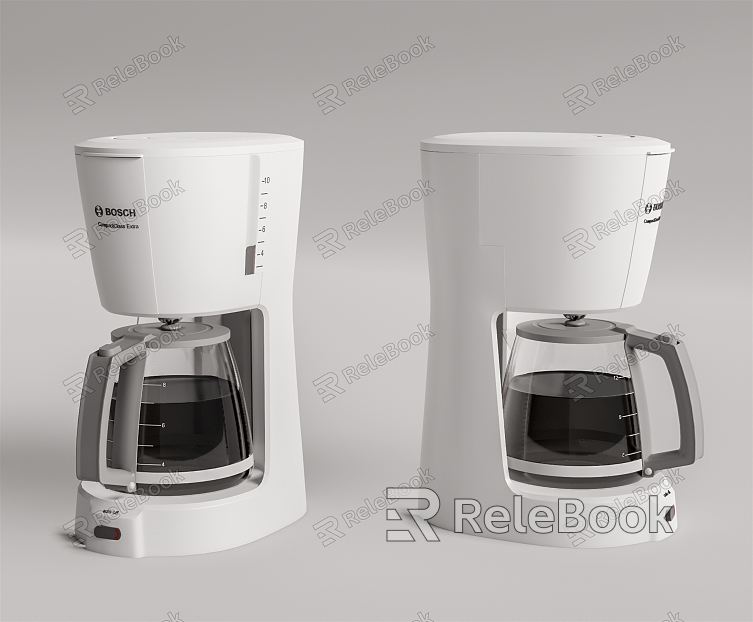 Modern coffee machine model