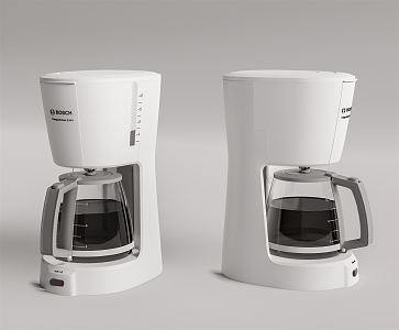 Modern coffee machine 3d model