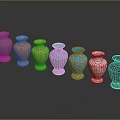Stylish Furniture Decorative Vases in Diverse Colors and Patterns for Home Interior