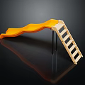 Modern slide children'slide 3d model