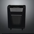 Efficient Modern Paper Shredder With Wheels And Control Panel For Office Equipment