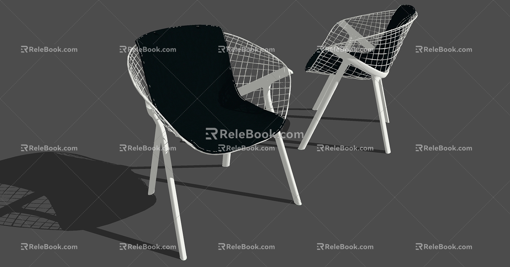 Modern Iron Office Leisure Negotiation Chair model