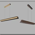 Modern Wooden Pendant Lights With Long Design And Different Colors For Home Decor