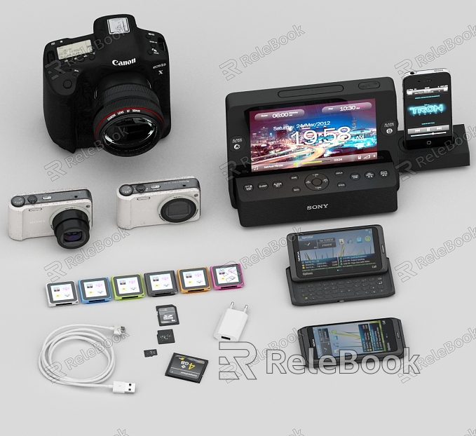 modern electronic products camera model