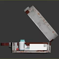 Essential Medical Devices In Open First Aid Kit With Medicine Bottles And Syringes