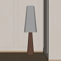 Middle Ancient Floor Lamp Round Floor Lamp 3d model