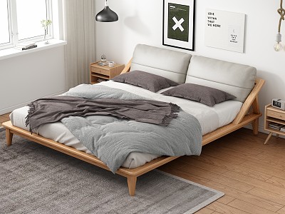 Nordic Double Bed model