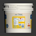 ACME REAL YEAST Dayonnaire 5L Bucket With White Lid And Label Design