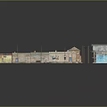 Makeshift Buildings With Various Colors And Mixed Materials In Densely Arranged Shanty Town