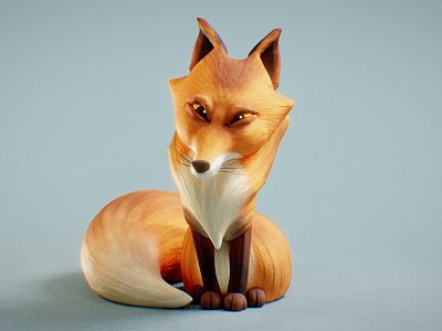 modern fox model