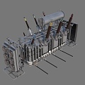 Main transformer 3d model