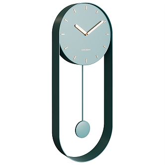 Modern clock wall clock 3d model