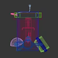 Modern Dual Unit Standing Medical Diagnostic Imaging Equipment With Advanced Features