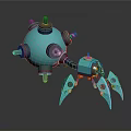 Mech Warrior Mech Soldier Machine Battlearm Mechanical Battlearm Machine Fighter Robot 3d model