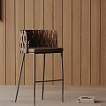 Modern Bar Chair 3d model