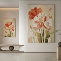 modern decorative painting 3d model