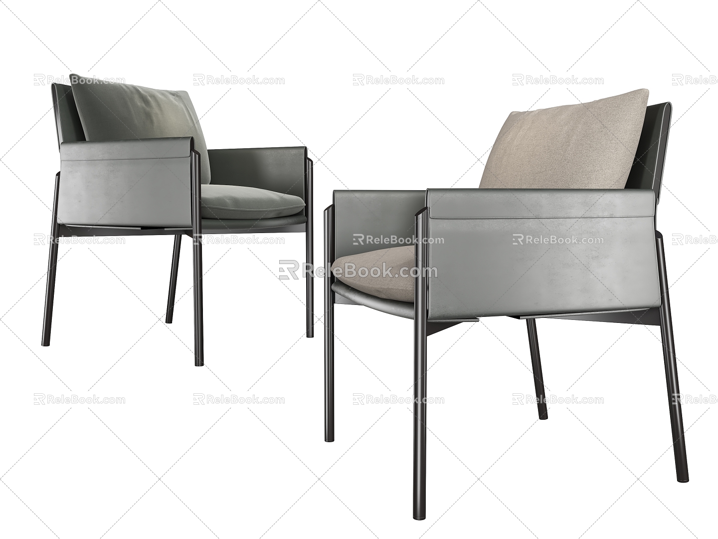 Modern Dining Chair 3d model