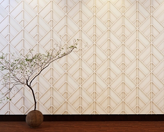 Decorative wall 3d model