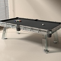 Modern billiard table 3d model