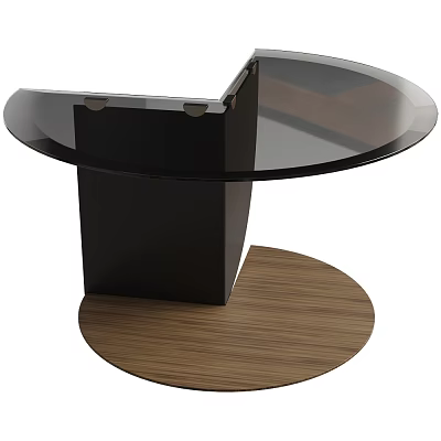 Rialto Modern Irregular Glass Coffee Table 18 3d model Rialto Modern Irregular Glass Coffee Table 18 3d model