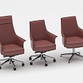 Office Chair Class Chair Manager Chair Parlor Chair Class Front Chair 3d model