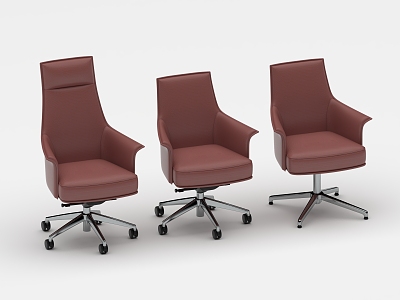 Office Chair Class Chair Manager Chair Parlor Chair Class Front Chair 3d model