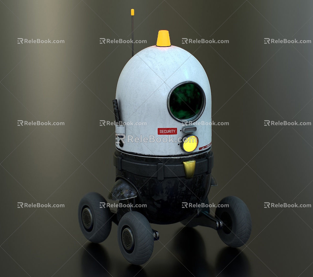 Modern Science Fiction Robot Modern Machine Mechanical Intelligent Robot Artificial Intelligence Science Fiction Technology Future 3d model