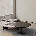 Modern coffee table 3d model